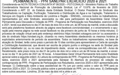 Edital ppr 2021