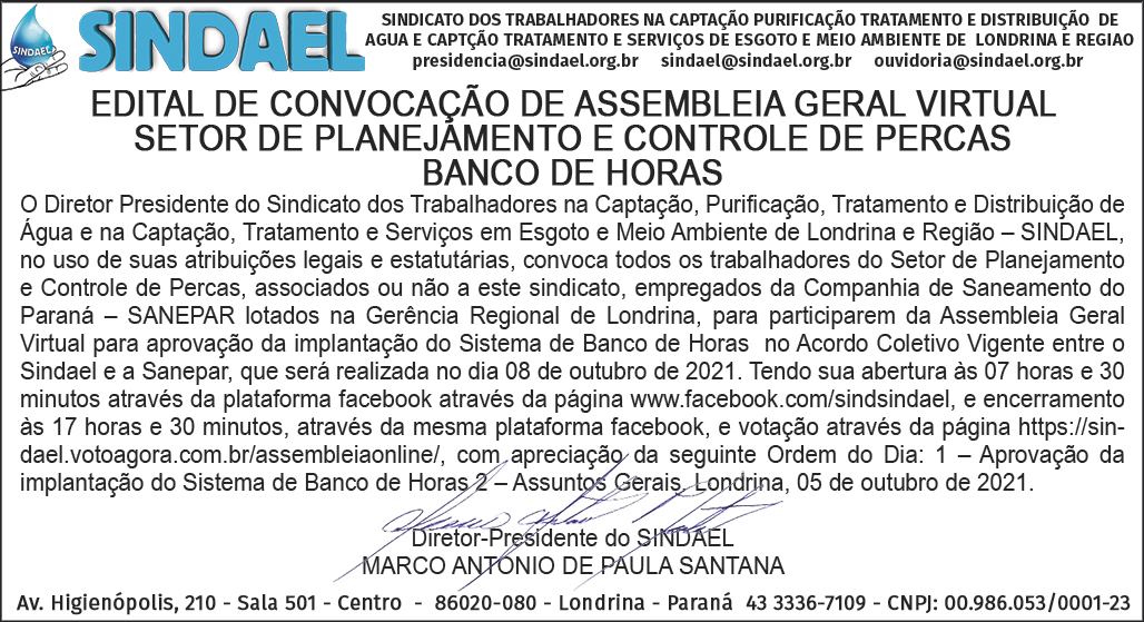 eDITAL-siNDAEL-bANCO-de-horas