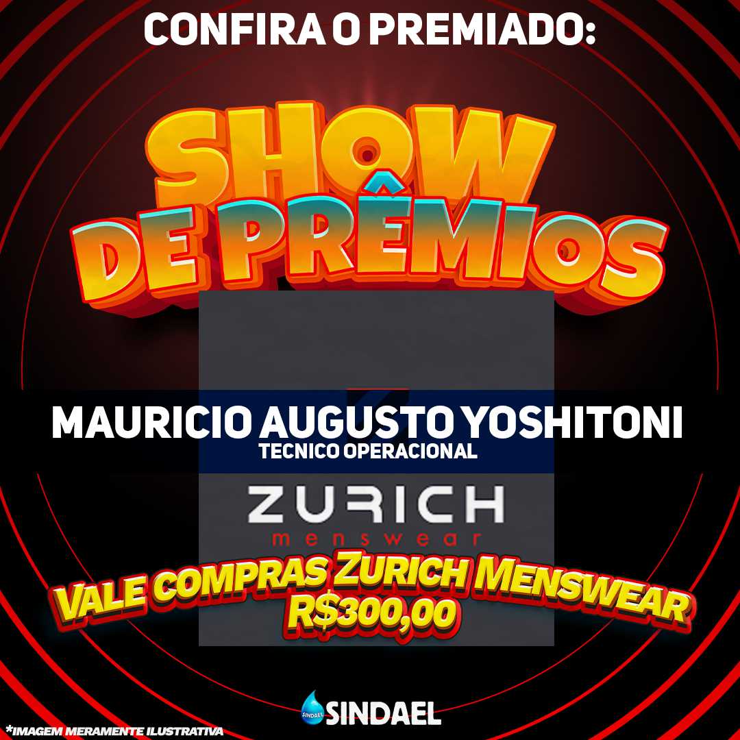 Prêmios sindael extraa reduzido