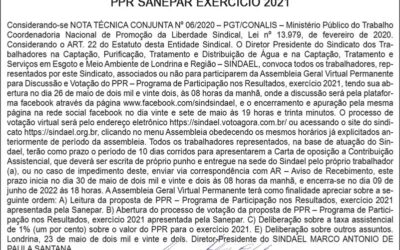 Edital ppr 2022