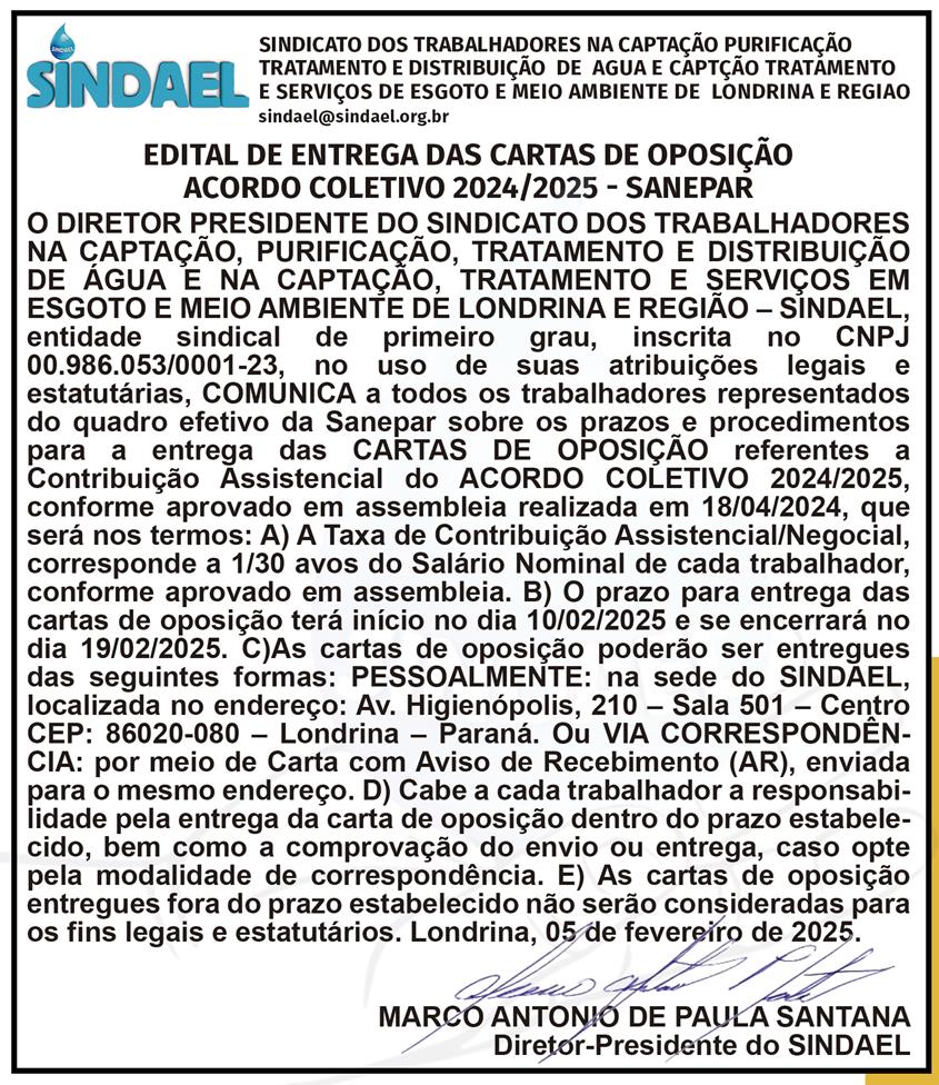 Edital-Sindael-carta-de-oposição (Copy) Edital Sindael Carta De Oposição (copy)