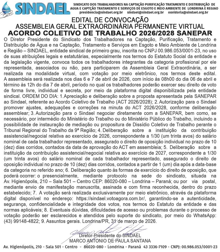 Edital-SIndael-act-26 (Copy) Edital SIndael act 26 (Copy)